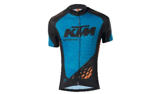 FACTORY LINE II RACE JERSEY SHORTSLEEVE BLUE/BLACK SIZE L