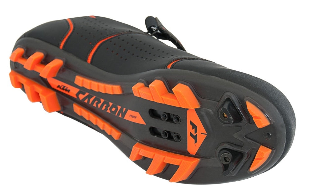 KTM Factory Team Carbon 3D MTB SPD shoe black/orange  SIZE 42