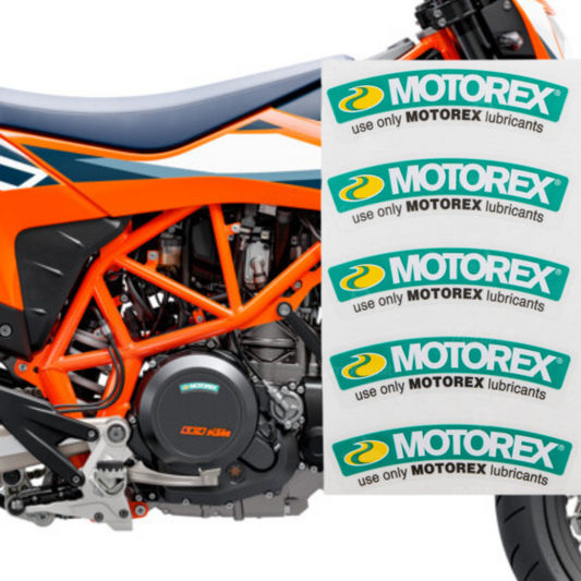 Sticker use only Motorex lubricants