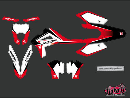GASGAS 250 ECF Dirt Bike Assault Grafikkit
