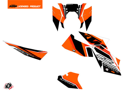 KTM Super Duke 990 Straßenmotorrad Crux Grafikkit Orange
