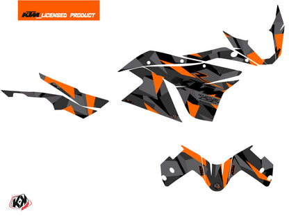 KTM 1090 Adventure Street Bike Delta Graphic Kit Black Orange