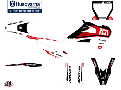 Husqvarna 450 FS Dirt Bike D-SKT Grafikkit Rot