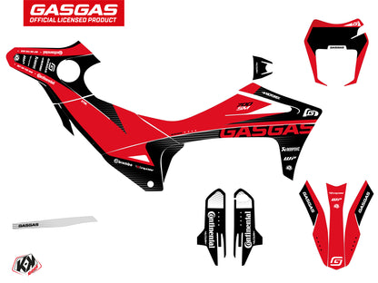 GASGAS SM 700 Dirt Bike Dynamik Grafik-Kit Schwarz