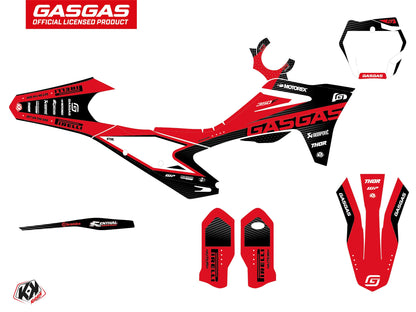 GASGAS EXF 350 Dirt Bike Dynamik Graphic Kit Black