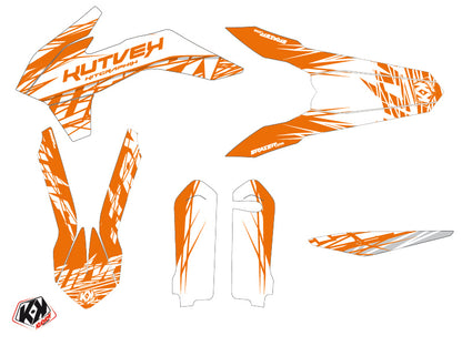 KTM 250 SX Dirt Bike Eraser Graphic Kit Orange