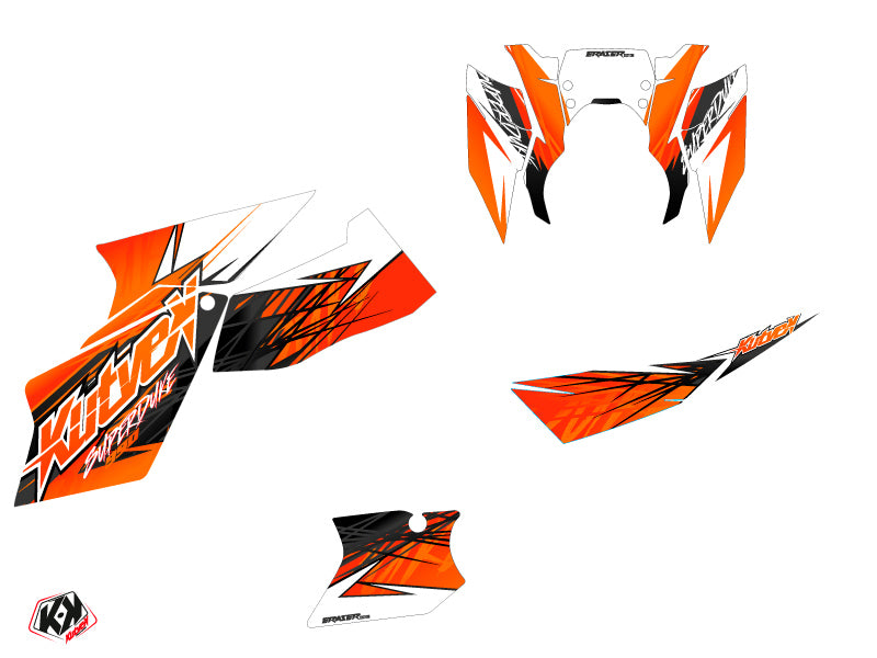 KTM Super Duke 990 Street Bike Eraser Graphic Kit Orange Black