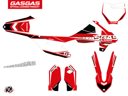 GASGAS MC 85 Dirt Bike Flash Graphic Kit Black