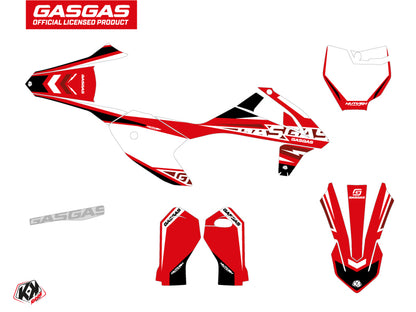 GASGAS MC-E 5 Dirt Bike Flash Graphic Kit Black