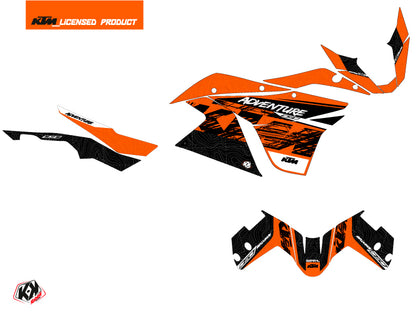 KTM 1090 Adventure Street Bike Ausrüstungs-Dekor-Kit Orange