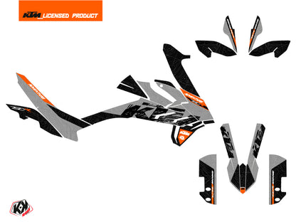 KTM 790 Adventure R Street Bike Ausrüstungs-Dekor-Kit Grau Orange