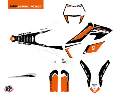 KTM 350 FREERIDE Dirt Bike Genesis Graphic Kit Black