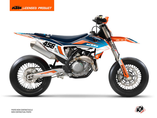 KTM 450 SMR Dirt Bike Genesis Graphic Kit Blue