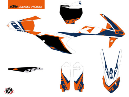 KTM 250 SXF Dirt Bike Gravity Graphic Kit Blue