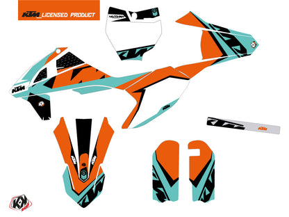 KTM 50 SX Dirt Bike Gravity Graphic Kit Green