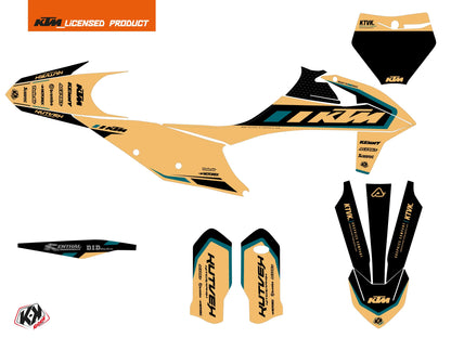 KTM 300 XC Dirt Bike Keystone Grafik-Kit Sand