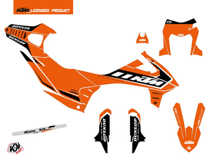 KTM 690 SMC R Dirt Bike Keystone Graphic Kit Orange