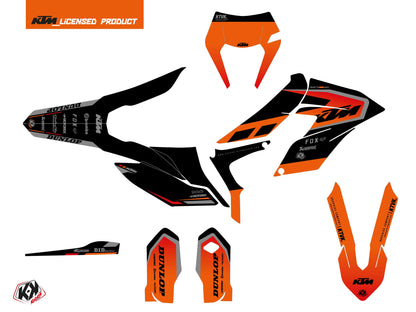KTM 250 FREERIDE Dirt Bike Keystone Graphic Kit Black
