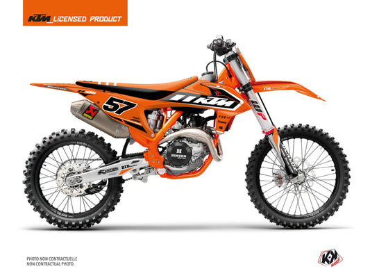 KTM 150 SX Dirt Bike Keystone Graphic Kit Orange
