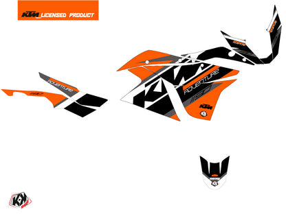 KTM 1190 Adventure R Street Bike Kontrol Grafikkit Orange