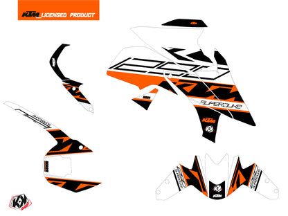KTM Super Duke 1290 R Street Bike Mass Graphic Kit Orange
