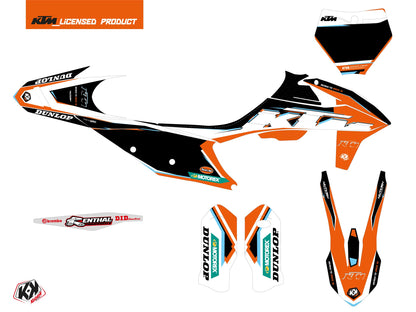 KTM 125 SX Dirt Bike Origin-K22 Grafikkit Schwarz