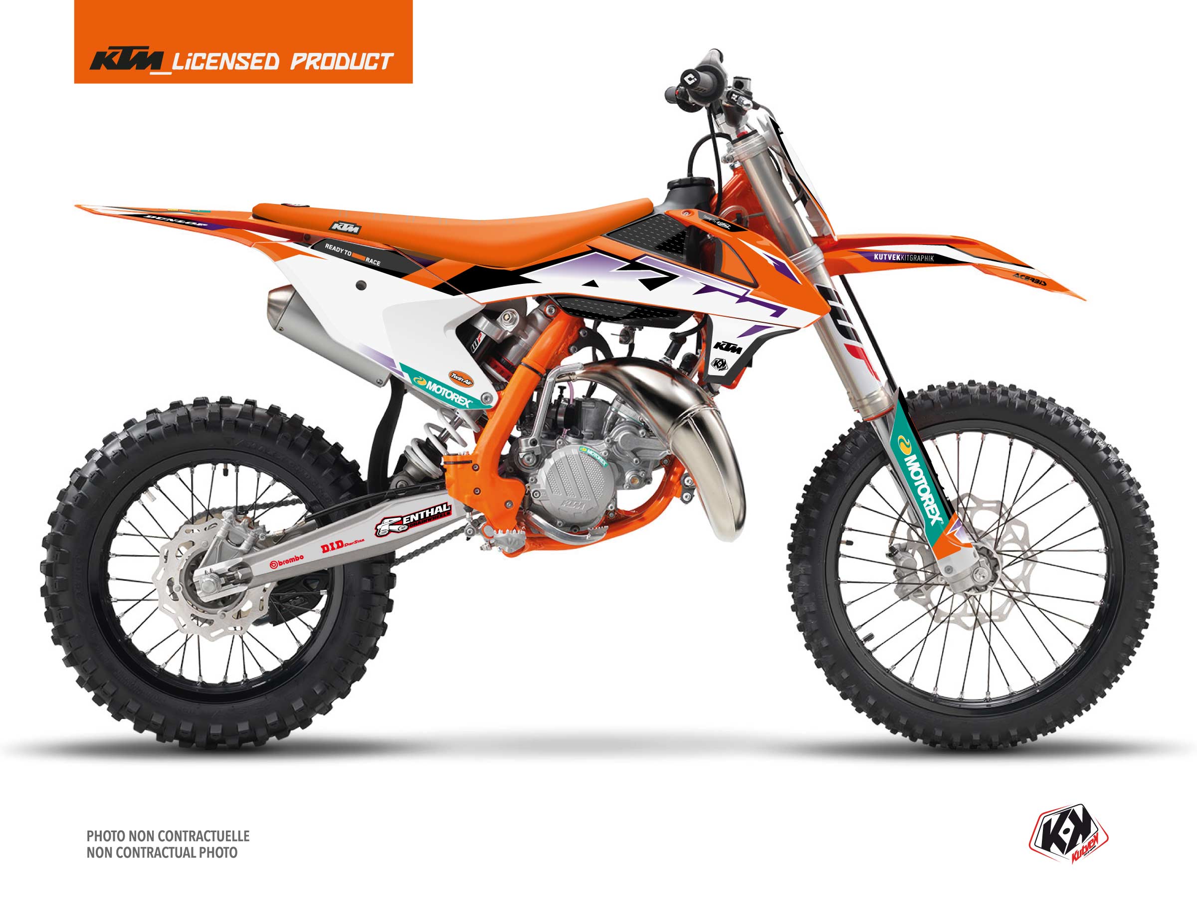 KTM 85 SX Dirt Bike Origin K23 Graphic Kit Orange KTM shop