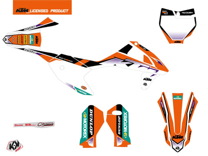KTM SX-E 5 Dirt Bike Origin-K23 Graphic Kit Orange