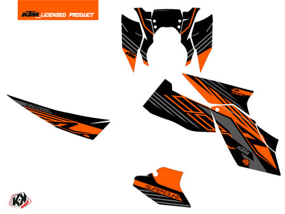 KTM Super Duke 990 Street Bike Perform Grafikkit Schwarz Orange