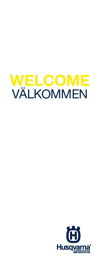 Roll-up Inlay Welcome