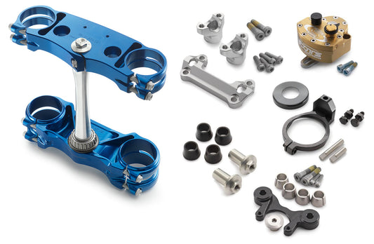 Factory triple clamp kit/Factory steering damper kit