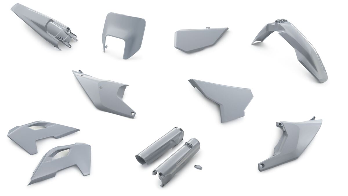 Plastic parts kit FE, TE (125-501) 24-25