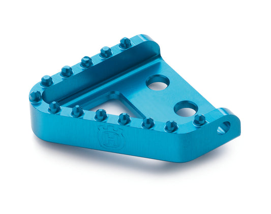 Foot brake lever step plate