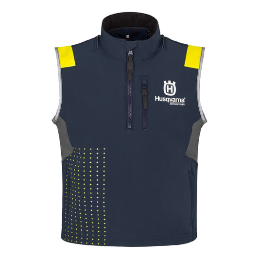Kids Railed Vest Blue - Size: 104/3-4Y