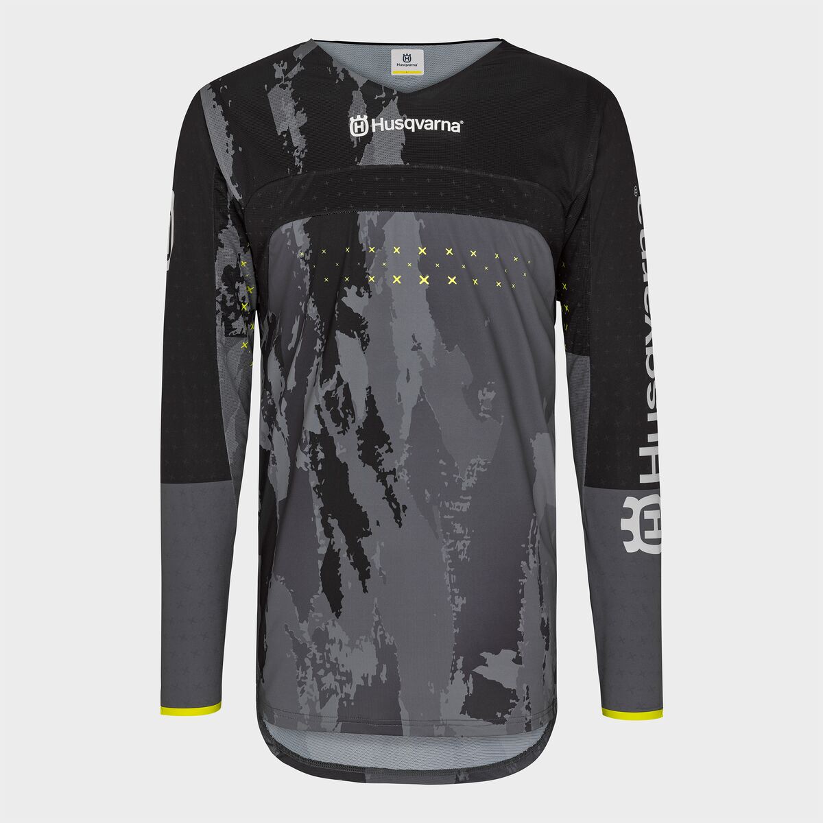 Railed Jersey Black - Size: S