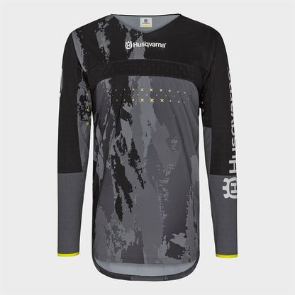 Railed Jersey Black - Size: S