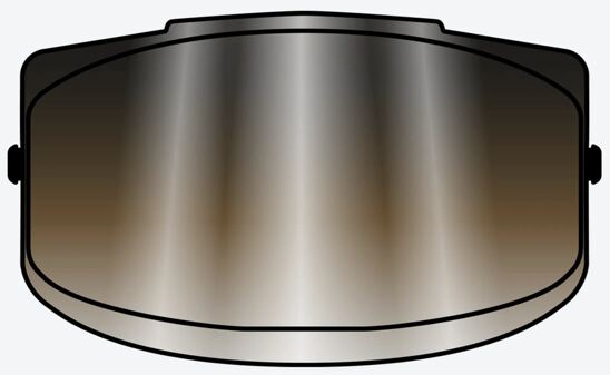 SPARK 2 VISOR SILVER MIRRORED OS