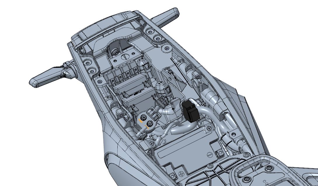 USB-A power outlet SVARTPILEN, VITPILEN (125, 200, 250, 401) 18-23
