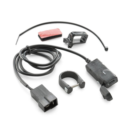 KTM USB-C power outlet kit 125-1390 MODELS 10-25