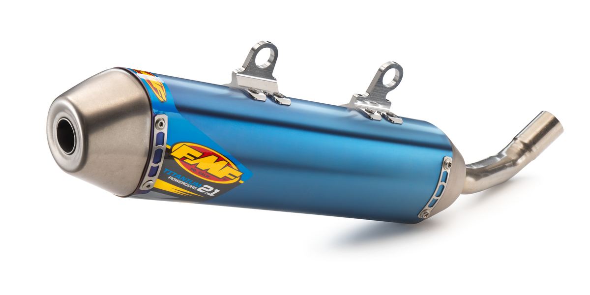 FMF Titanium Powercore 2.1 silencer  2-stroke TC, TE, TX (250, 250i, 300, 300i) 19-23