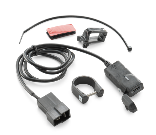 USB-C power outlet kit 701 NORDEN, SVARTPILEN, VITPILEN (125-901 ENDURO, SUPERMOTO) 16-25