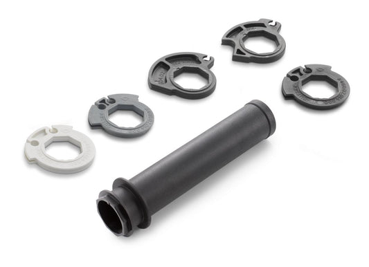 Throttle twist grip tube FC, FE, FS, FX, TC, TE, TX (125-501) 22-25