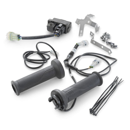 Heated grip kit