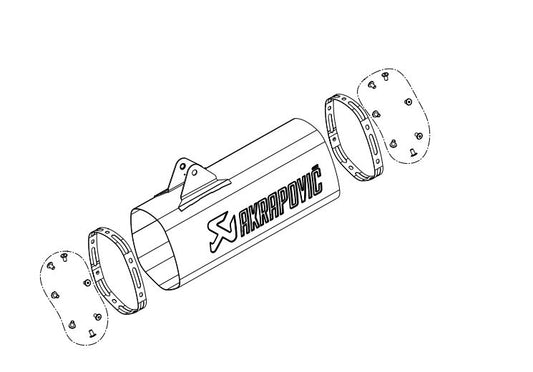 Silencer housing