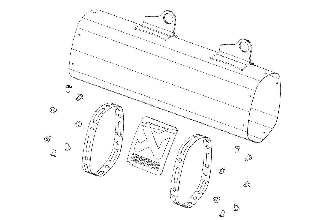 Repair kit silencer
