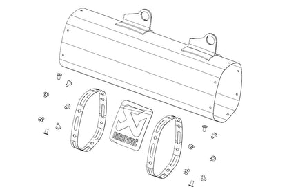 KTM Repair kit silencer