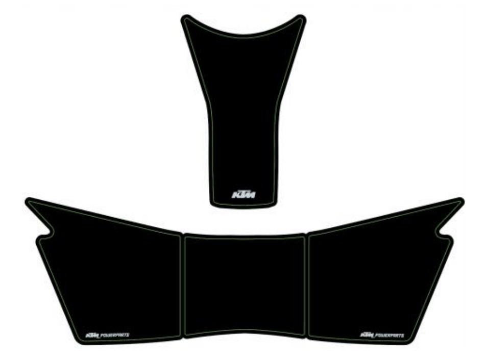 Fuel tank protection sticker kit 1290 R2R  1290 SUPER DUKE  20-23