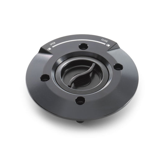 Fuel tank quick lock