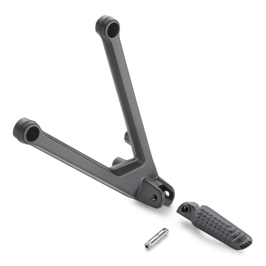 Passenger footpeg carrier left
