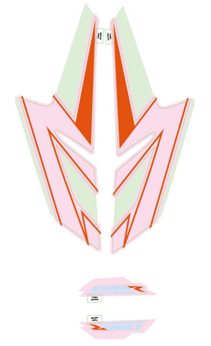 Carbon graphics kit  1390 SUPER DUKE 2024